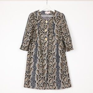 Quadrille New York Snakeskin Coat